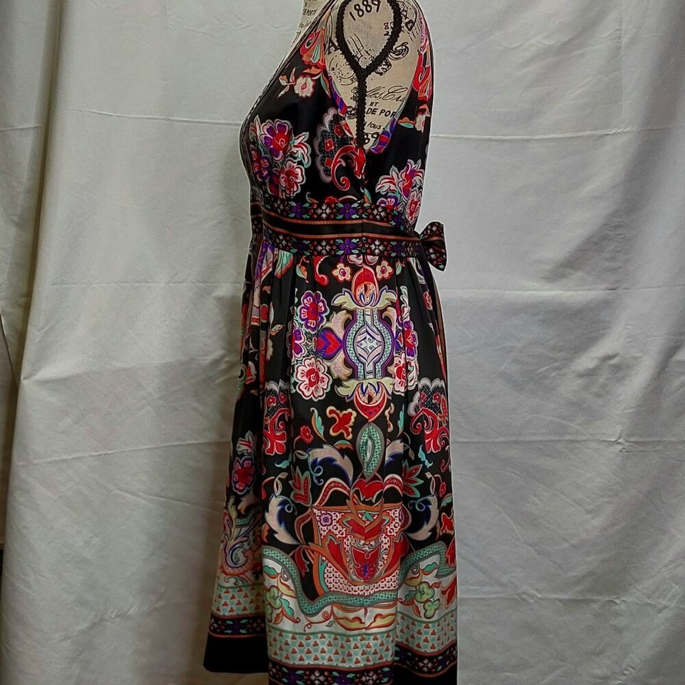 SIDE-ZIP BOHO-CHIC DRESS - Picture 5 of 16
